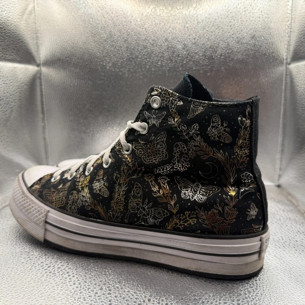Size 7‎ Converse Chuck Taylor All Star Eva Lift Platform Kids Sneakers A01511C